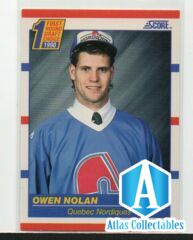 1990-91 Score #435 Owen Nolan Rookie